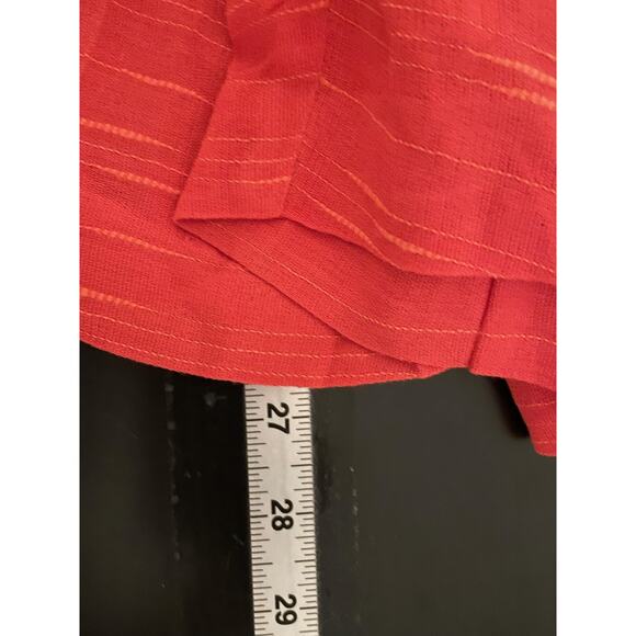 Faith by Celia Forrester 2 Piece Set Womens Small Red Patchwork Beaded Boho Y2K - Picture 8 of 9